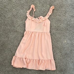 Altar’d state orange open back dress- never worn